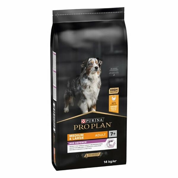 Pro Plan Medium Large Adult 7+ suņu barība senioriem ar vistu 14 kg